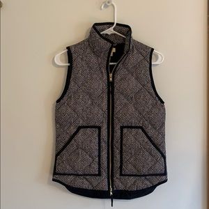 J. Crew Herringbone Vest